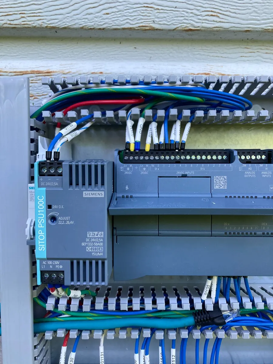 Control cabinet assembly
