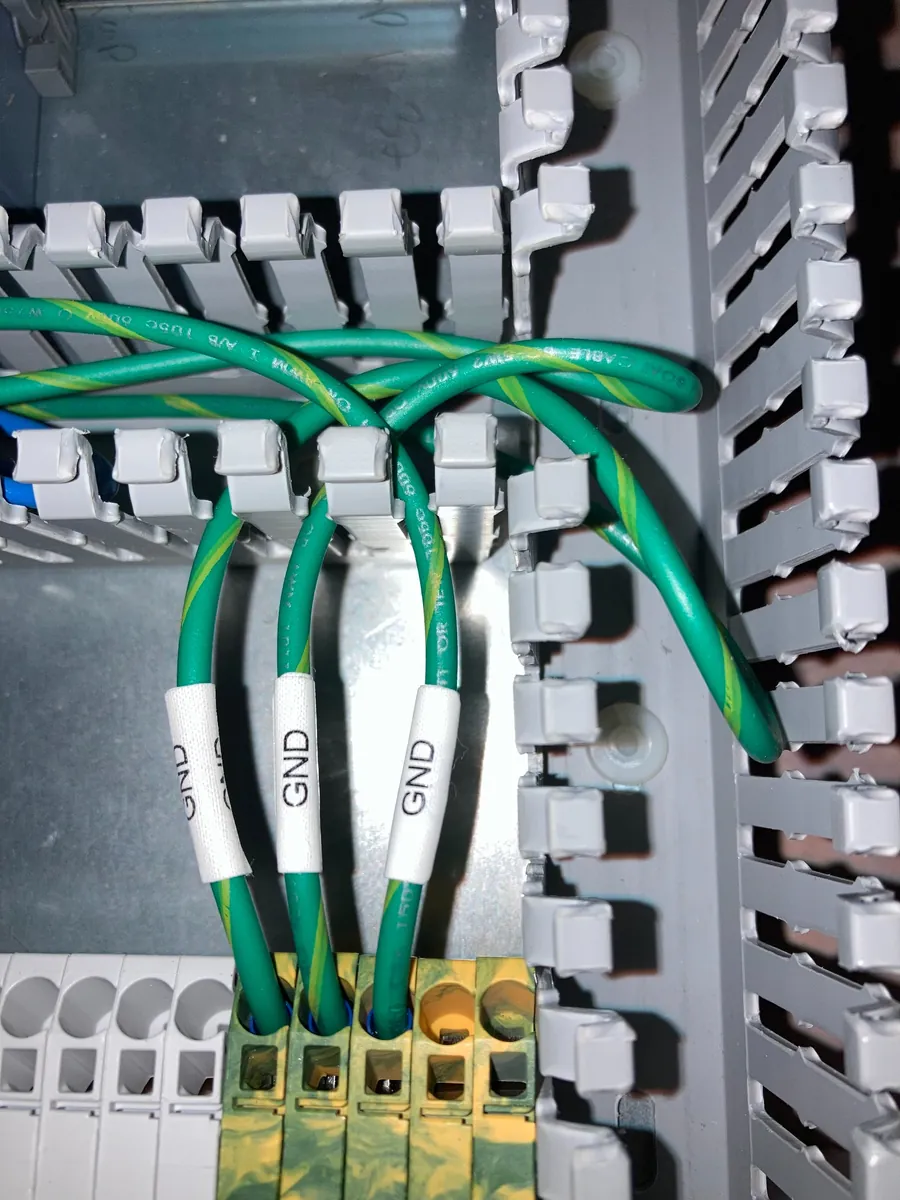 Industrial wiring build